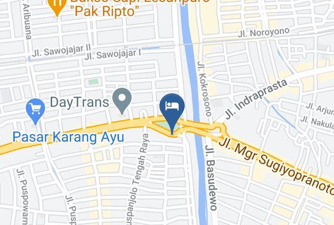 Kota Semarang - Front One Boutique Pusponjolo Semarang Maps