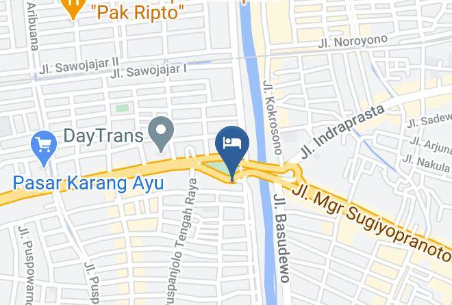 Front One Boutique Tugu Muda Map