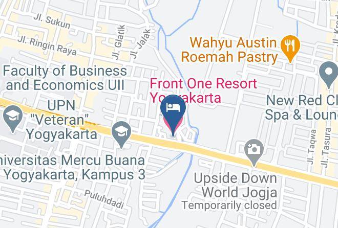 Sleman - Front One Resort Yogyakarta Maps