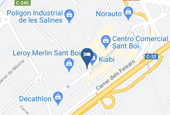 Alexandre Hotel Frontair Congress Map