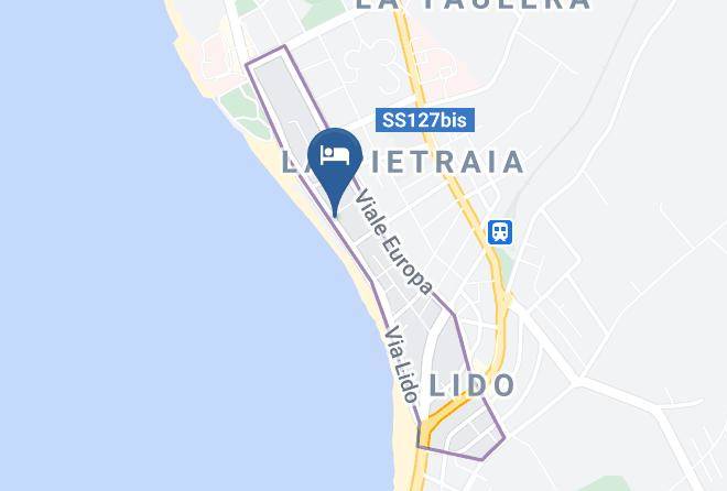 Sassari - Fronte Del Lido Maps