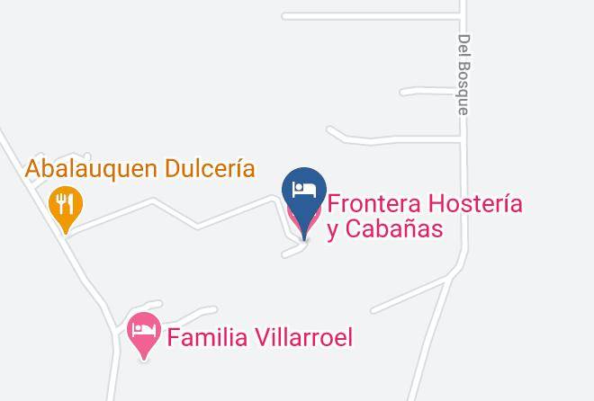 Cushamen Department - Frontera Hosteria Y Cabanas Maps