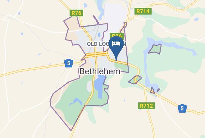 Frontier Inn And Casino Map