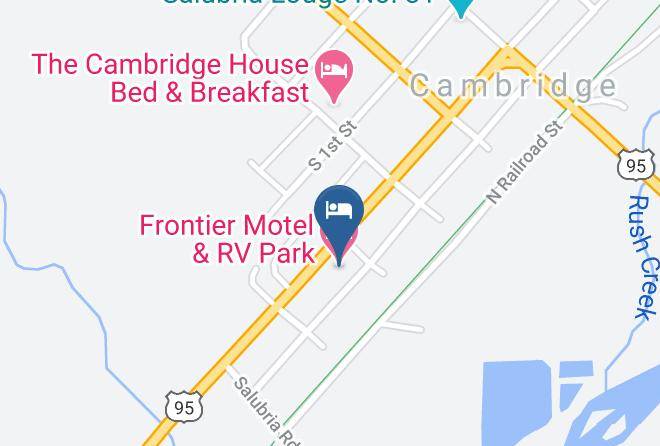 Washington - Frontier Motel & Rv Park Maps