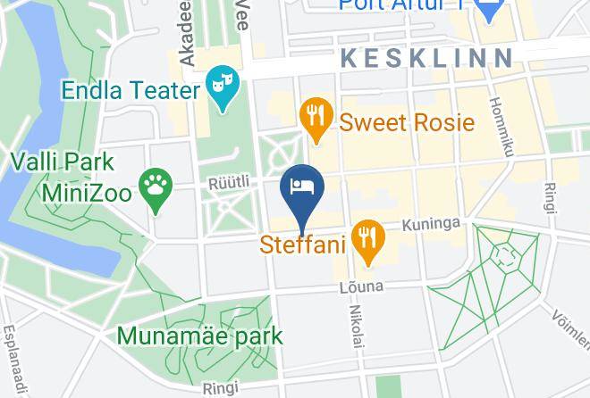 Parnu - Frost Foutique Hotel Maps