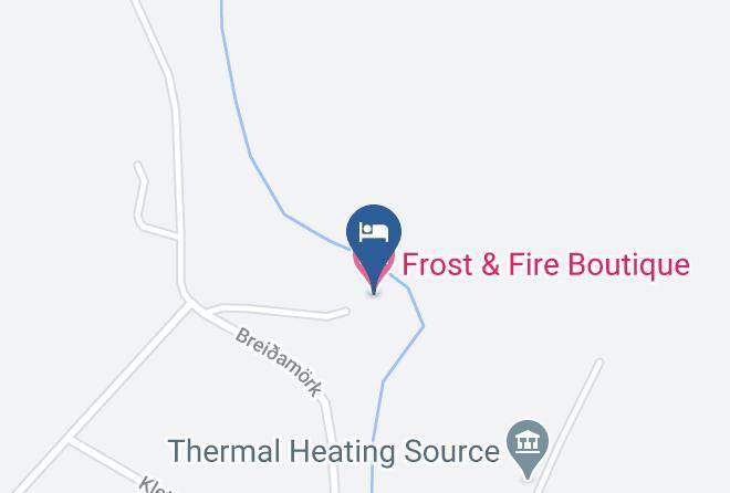 Hverageri - Frost & Fire Boutique Hotel Maps