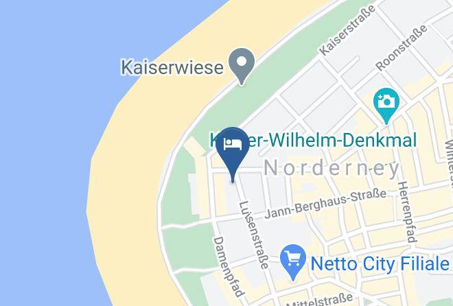 Aurich - Fruhstucks Pension Kama Maps