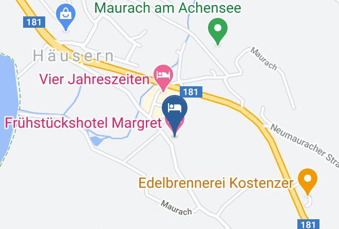 Schwaz - Fruhstuckshotel Margret Maps