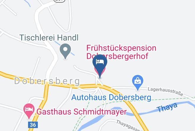 Waidhofen An Der Thaya - Fruhstuckspension Dobersbergerhof Maps