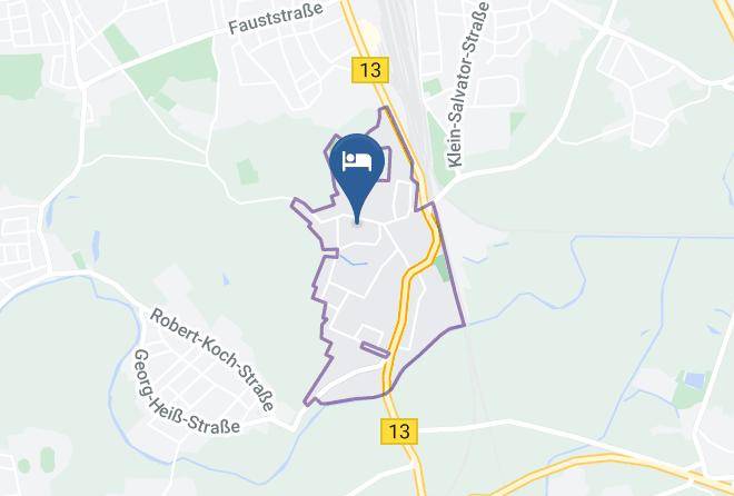 Ingolstadt - Fruhstuckspension Eisinger Maps