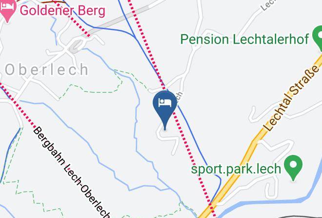 Bludenz - Fruhstuckspension Fichtenhof Maps
