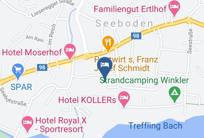 Spittal An Der Drau - Fruhstuckspension Haus Golker Maps