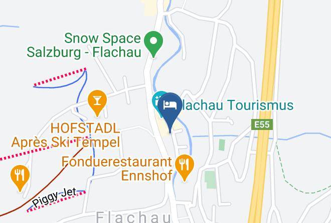 Sankt Johann Im Pongau - Fruhstuckspension Haus Am Dorfplatz Maps