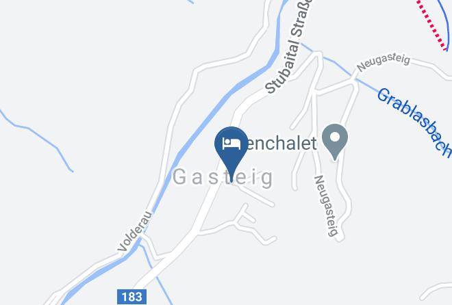 Innsbruck Land - Fruhstuckspension Haus Am Wasserfall Maps