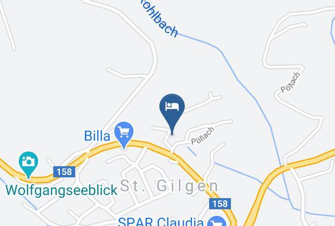 Salzburg Umgebung - Fruhstuckspension Haus Ausweger Maps
