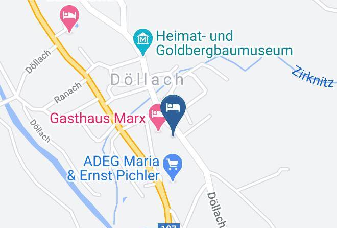 Spittal An Der Drau - Fruhstuckspension Haus Kahn Maps