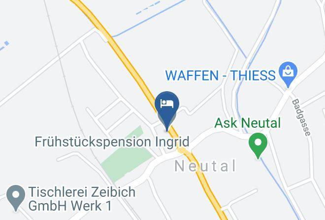 Oberpullendorf - Fruhstuckspension Ingrid Maps