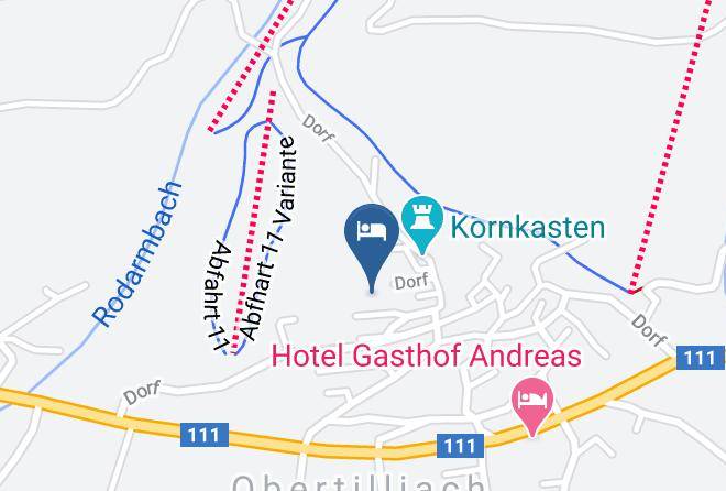 Lienz - Fruhstuckspension Jagdhof Maps