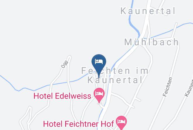 Landeck - Fruhstuckspension Jagerheim Kaunertal Maps