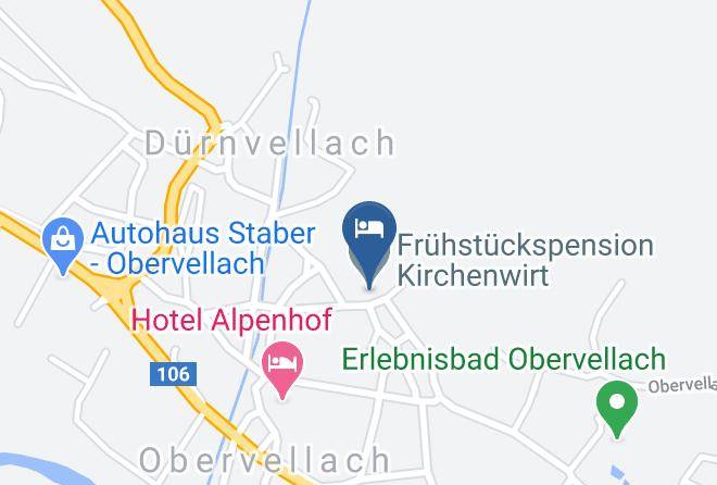 Spittal An Der Drau - Fruhstuckspension Kirchenwirt Maps