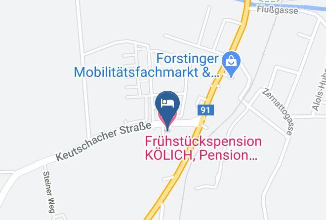 Klagenfurt - Fruhstuckspension Kolich Pension Garni Maps
