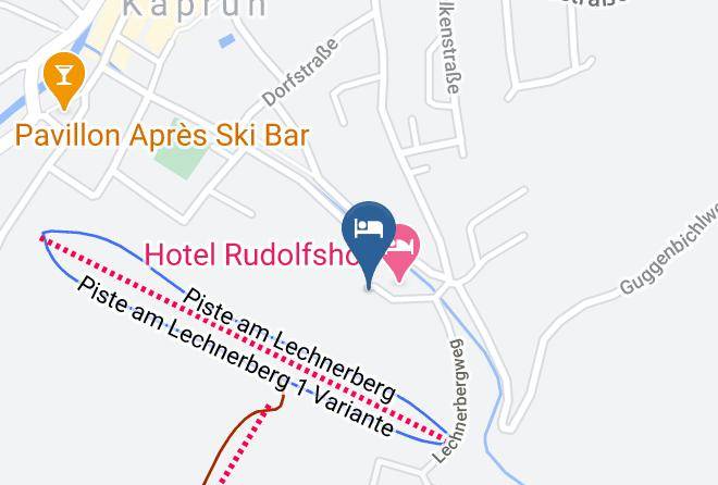 Zell Am See - Fruhstuckspension Mitteregger Maps