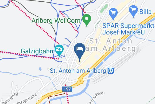 Landeck - Fruhstuckspension Pangratz Maps