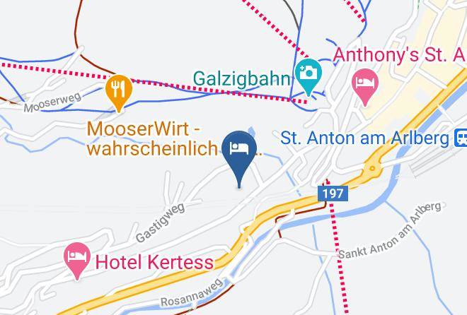 Landeck - Fruhstuckspension Pepi Eiter Maps