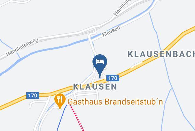 Kitzbuhel - Fruhstuckspension Schosserhof Maps