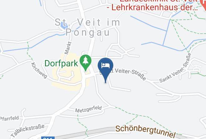 Sankt Johann Im Pongau - Fruhstuckspension Sunnhausl Maps