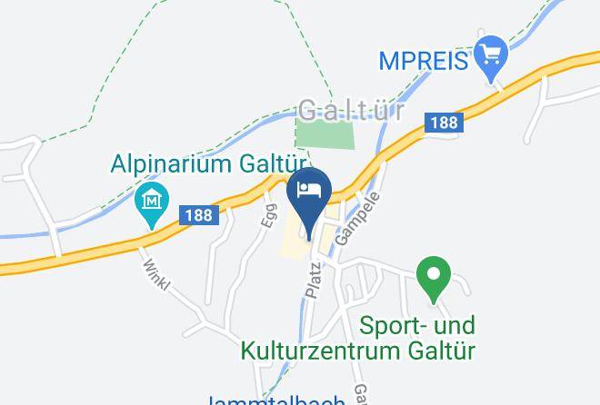 Landeck - Fruhstuckspension Turtscher Maps