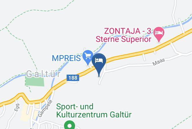 Landeck - Fruhstuckspension Vereina Maps