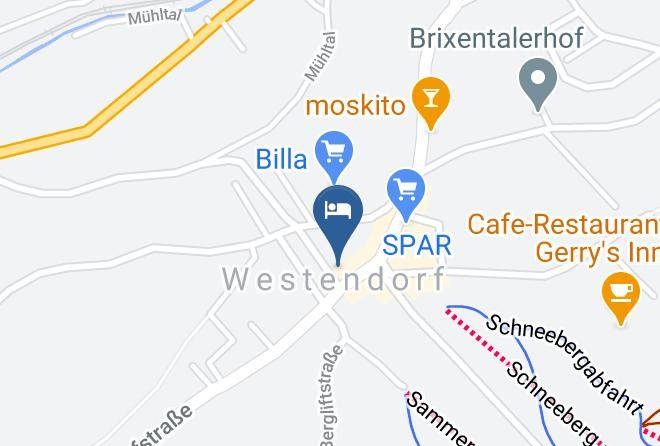 Kitzbuhel - Fruhstuckspension Wahrstatter Maps