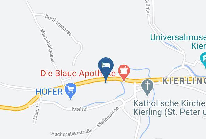 Tulln An Der Donau - Fruhstuckspension Zum Alten Cafe Maps