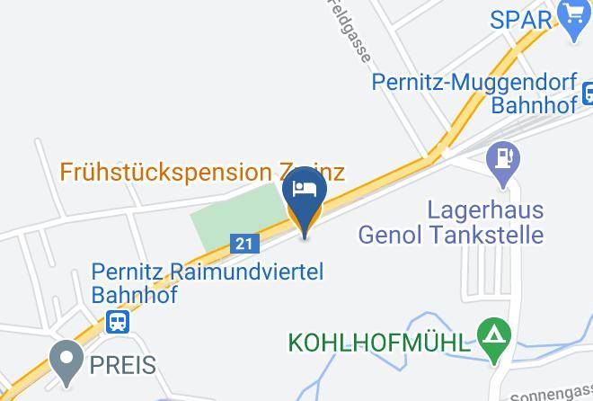 Wiener Neustadt Land - Fruhstuckspension Zwinz Maps