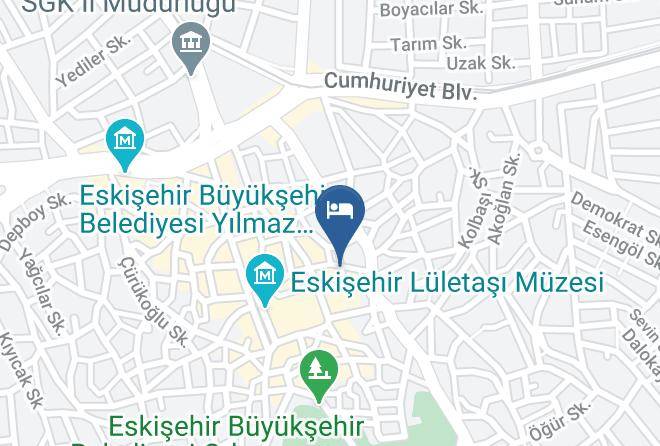 Odunpazari - Arasta Konak Butik Otel Maps