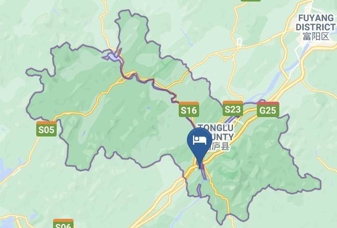Hangzhou - Fuchunjiang Longwan Hotel Maps