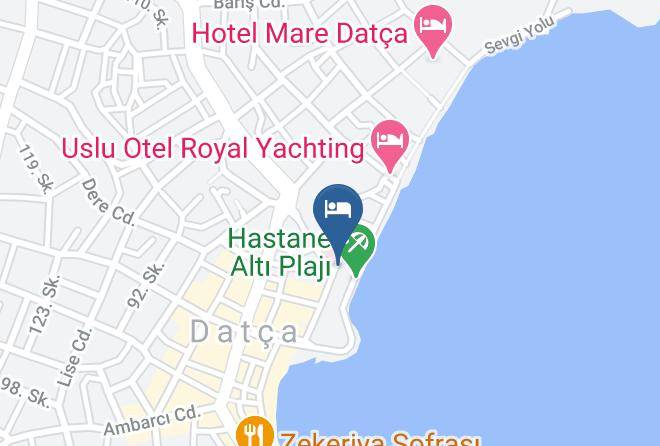 Datca - Fuda Otel Maps