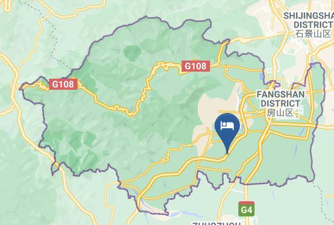 Fangshan District - Fude Hotel Maps