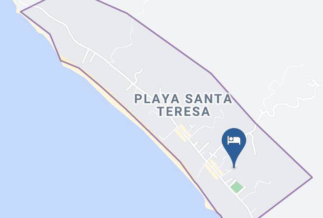Cobano - Fuego Lodge Hotel & Yoga Resort Santa Teresa Cr Maps