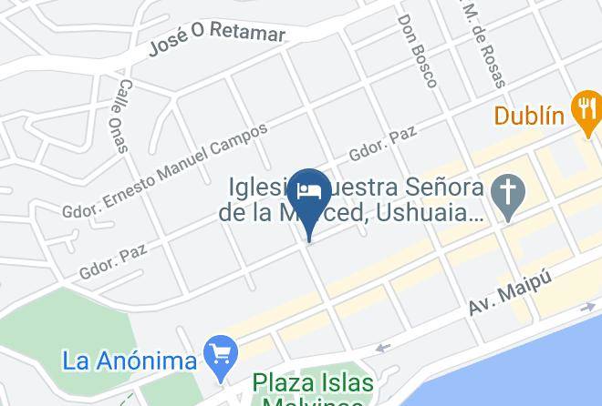 Ushuaia - Fueguino Hotel Patagonico Maps