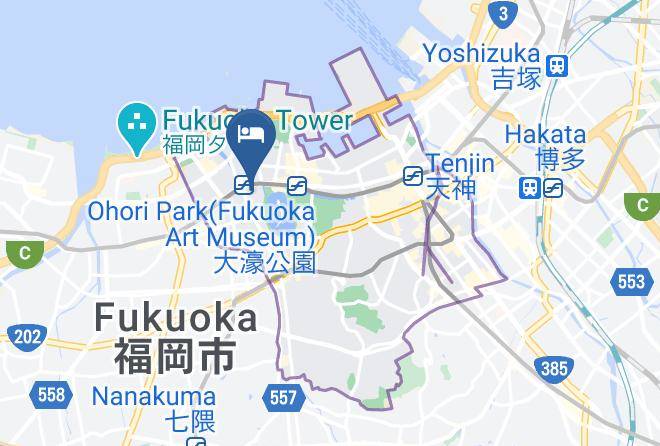 Fukuoka City Chuo Ward - Fuel Inn Maps