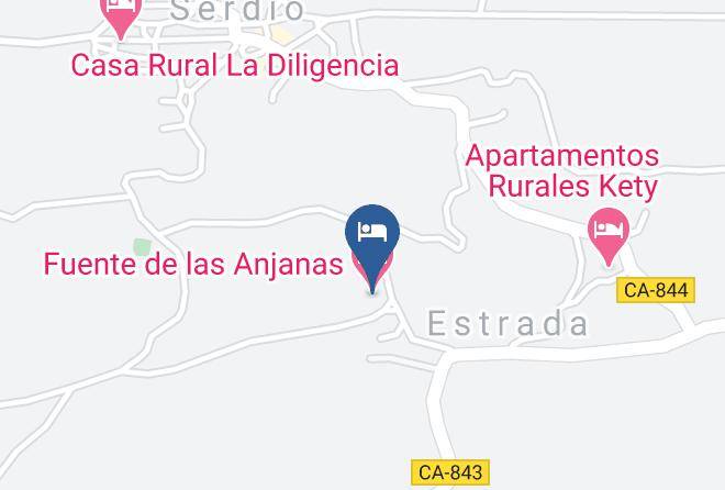 Pesues - Fuente De Las Anjanas Maps