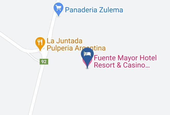 Tunuyan - Fuente Mayor Hotel Resort & Casino Valle De Uco Maps