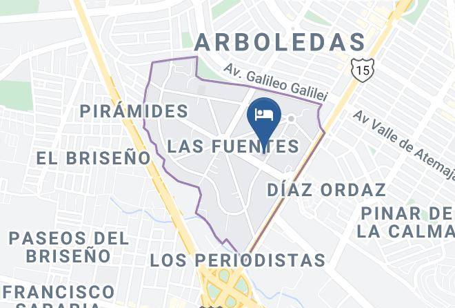 Zapopan - Fuentes City Hotel Boutique Maps