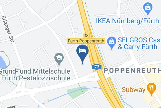 Furth - Fuerther Hotel Mercure Nuernberg West Maps
