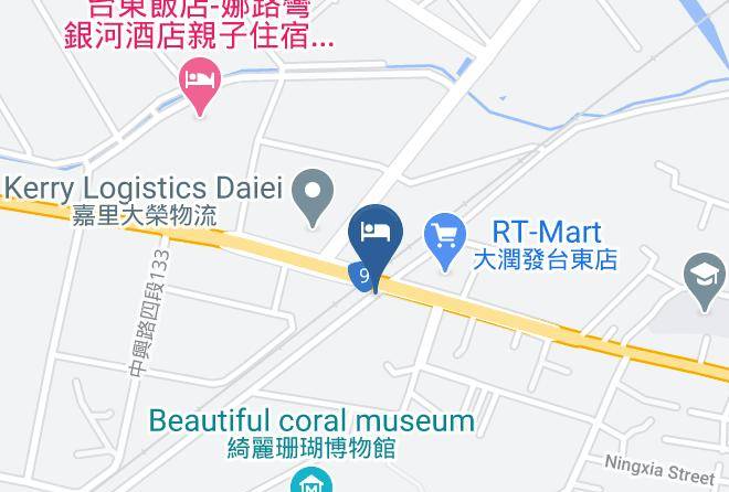 Taitungnty - Fuga Hotel Maps