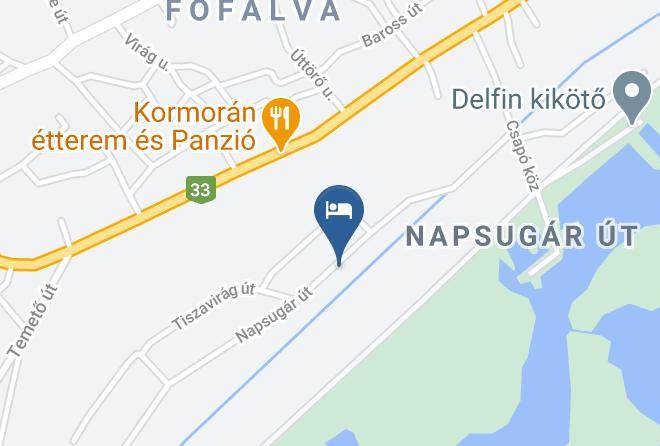 Poroszlo - Fuge Wellness Vendeghaz Poroszloi Udules Udules A Tisza Tonal Maps
