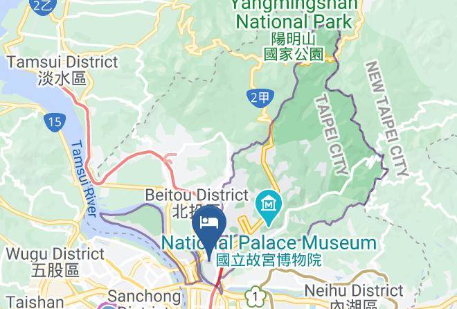 T Aipei Shih Lin District - Fuh Yun Juang Hotel Maps