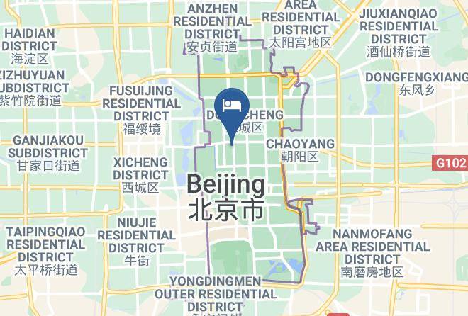 Dongcheng District - Fuhao Hotel Downtown Wangfujing Maps